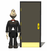 "Please come in. Mr Liddell-Grainger will be glad to see you"